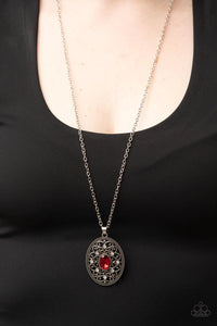 Paparazzi Necklace - Sonata Swing - Red