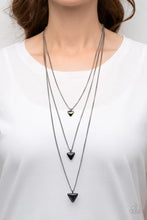 Load image into Gallery viewer, Paparazzi Necklace - Follow The LUSTER - Black
