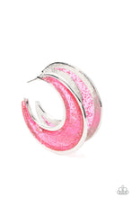 Load image into Gallery viewer, Paparazzi Earring - Charismatically Curvy - Pink
