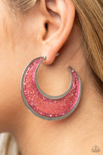 Load image into Gallery viewer, Paparazzi Earring - Charismatically Curvy - Pink
