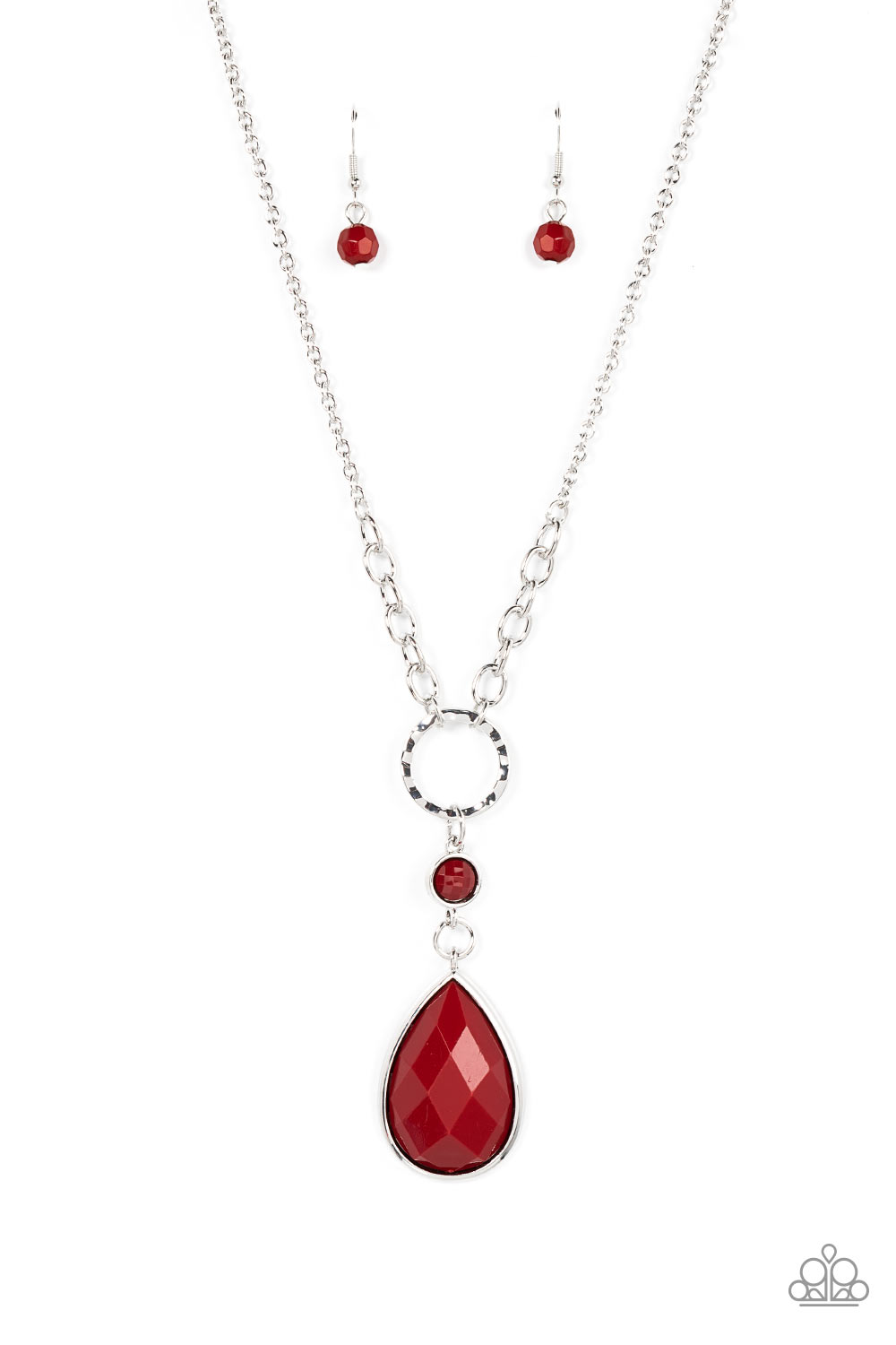 Paparazzi Necklace - Valley Girl Glamour - Red