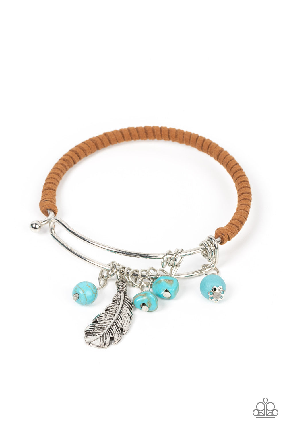 Paparazzi Bracelet - Running a-FOWL - Blue