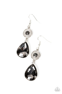 Paparazzi Earring - Collecting My Royalties - Silver