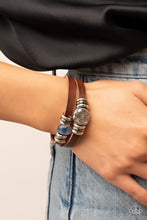 Load image into Gallery viewer, Paparazzi Bracelet - All Willy-Nilly - Blue
