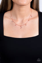 Load image into Gallery viewer, Paparazzi Necklace - Lunar Lagoon - Copper
