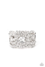 Load image into Gallery viewer, Paparazzi Ring - Doting on Dazzle - White
