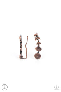 Paparazzi Earring - Its Just a Phase - Copper