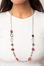 Load image into Gallery viewer, Paparazzi Necklace - Barefoot Bohemian - Red
