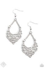 Load image into Gallery viewer, Paparazzi Earring - Sentimental Setting - Silver
