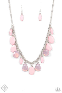 Paparazzi Necklace - Fairytale Fortuity - Pink