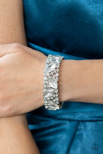 Load image into Gallery viewer, Paparazzi Bracelet - Full Body Chills - White
