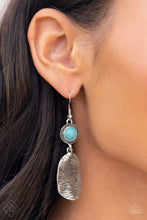Load image into Gallery viewer, Paparazzi Earring - HOMESTEAD on the Range - Blue
