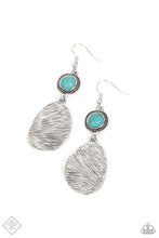Load image into Gallery viewer, Paparazzi Earring - HOMESTEAD on the Range - Blue
