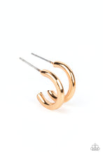 Load image into Gallery viewer, Paparazzi Earring - Small-Scale Shimmer - Gold
