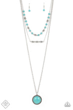Load image into Gallery viewer, Paparazzi Necklace - Sahara Symphony - Blue
