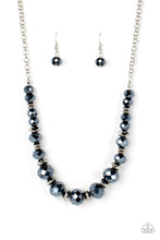 Load image into Gallery viewer, Paparazzi Necklace - Cosmic Cadence - Blue
