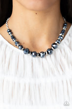 Load image into Gallery viewer, Paparazzi Necklace - Cosmic Cadence - Blue
