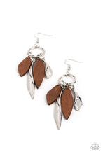 Load image into Gallery viewer, Paparazzi Earring - Primal Palette - Brown
