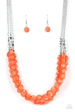 Load image into Gallery viewer, Paparazzi Necklace - Pacific Picnic - Orange
