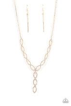 Load image into Gallery viewer, Paparazzi Necklace - Infinitely Icy - Gold
