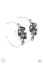 Load image into Gallery viewer, Paparazzi Earring - Arctic Attitude - Silver
