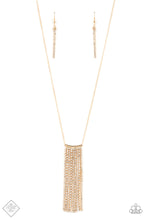Load image into Gallery viewer, Paparazzi Necklace - Stellar Crescendo - Gold

