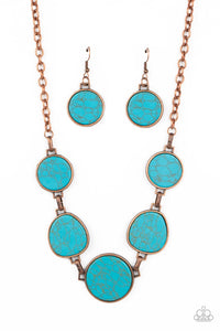 Paparazzi Necklace - Santa Fe Flats - Copper