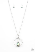 Load image into Gallery viewer, Paparazzi Necklace - Swinging Shimmer - Green
