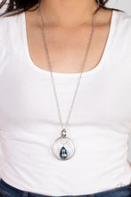Load image into Gallery viewer, Paparazzi Necklace - Swinging Shimmer - Blue
