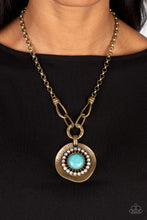 Load image into Gallery viewer, Paparazzi Necklace - Badlands Treasure Hunt - Brass
