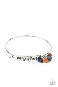 Paparazzi Bracelet - Fearless Fashionista - Blue