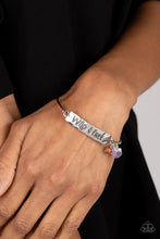 Load image into Gallery viewer, Paparazzi Bracelet - Fearless Fashionista - Purple
