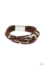 Load image into Gallery viewer, Paparazzi Bracelet - Clustered Constellations - Brown
