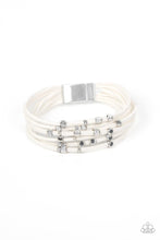 Load image into Gallery viewer, Paparazzi Bracelet - Clustered Constellations - White
