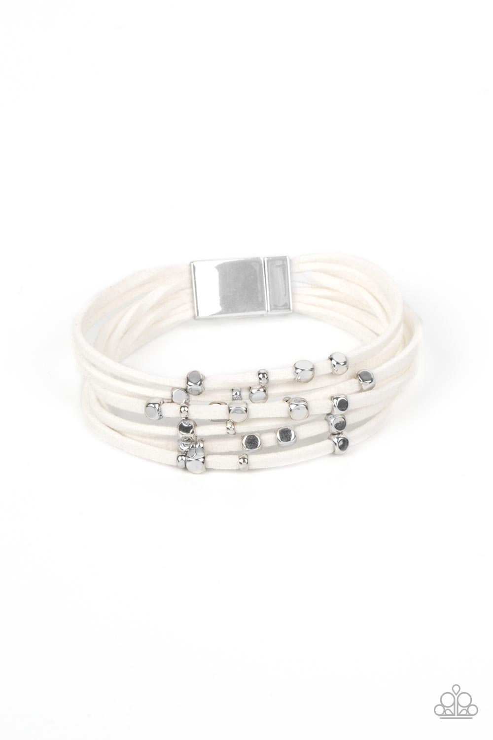 Paparazzi Bracelet - Clustered Constellations - White