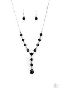 Paparazzi Necklace - Forget the Crown - Black