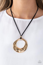 Load image into Gallery viewer, Paparazzi Necklace - Tectonic Treasure - Gold
