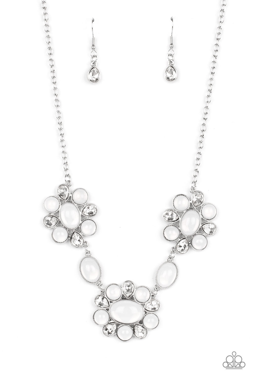 Paparazzi Necklace - Your Chariot Awaits - White
