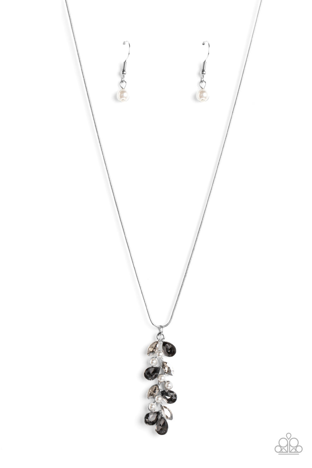 Paparazzi Necklace - Pearls Before VINE - Silver