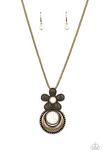Load image into Gallery viewer, Paparazzi Necklace - Bohemian Blossom - Brass
