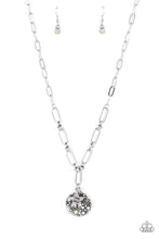 Load image into Gallery viewer, Paparazzi Necklace - Stardust Saucer - White
