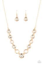 Load image into Gallery viewer, Paparazzi Necklace - Elegantly Elite - Gold
