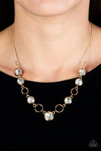 Load image into Gallery viewer, Paparazzi Necklace - Elegantly Elite - Gold
