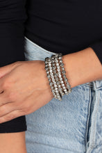 Load image into Gallery viewer, Paparazzi Bracelet - Top Notch Twinkle - White
