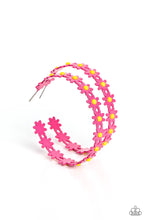 Load image into Gallery viewer, Paparazzi Earring - Daisy Disposition - Pink
