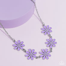 Load image into Gallery viewer, Paparazzi Necklace - Flora Fantasy - Purple
