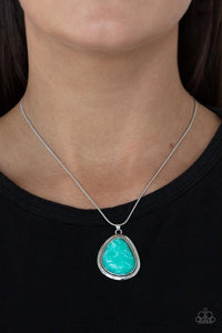 Paparazzi Necklace - Canyon Oasis - Green