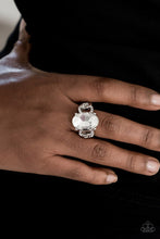 Load image into Gallery viewer, Paparazzi Ring - Million Dollar Diva - White

