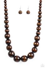 Load image into Gallery viewer, Paparazzi Necklace - Effortlessly Everglades - Brown
