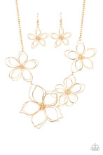 Load image into Gallery viewer, Paparazzi Necklace - Flower Garden Fashionista - Gold
